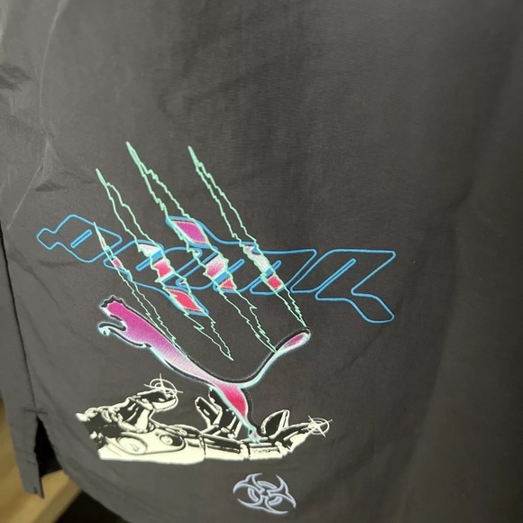 Puma Classics Woven Graphic Shorts Black Size XL NWT $55 - Picture 4 of 11